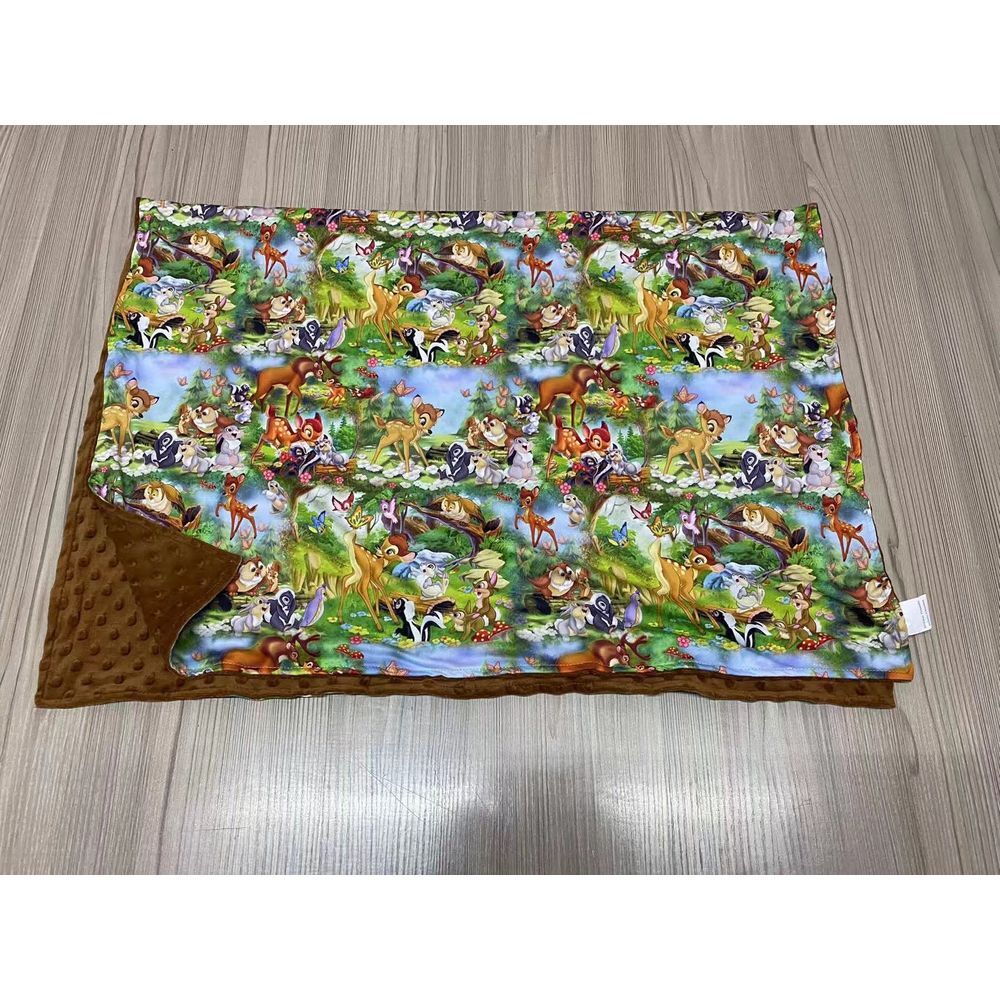 Bambi kids Minky Blanket‎